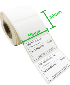 DECAL TRÀ SỮA (50X30)MM
